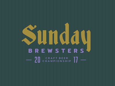 Sunday Brewsters CBC2017