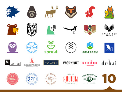 30 Logos in Logo Lounge 10! book collection logo logolounge lounge roundup