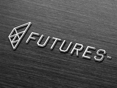 Futures VR 3d chrome frame future game grid logo lounge metal play room vr