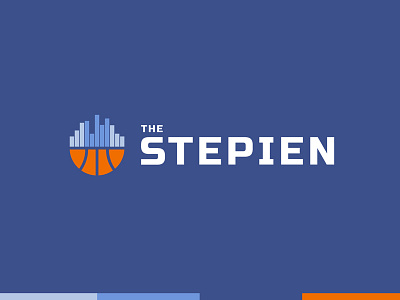 The Stepien ball bar basketball blue chart draft info logo nba orange sports stat