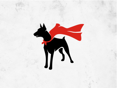 Stray Dog Mark 2 animal black breed cape dog film hero logo movie pet red