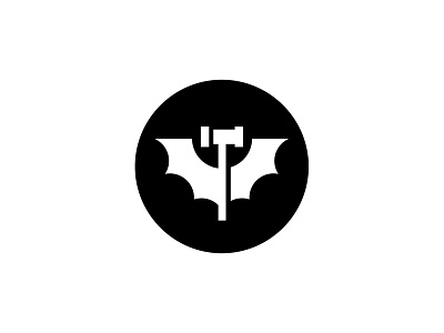 You Tube Comics animal bat channel circular comics gavel logo round shadow tube wings
