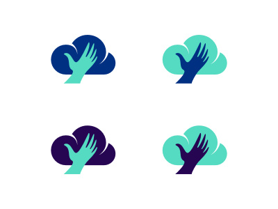 Sleeping Mark bird blue cloud fly green hand logo purple sky sleep soft tree