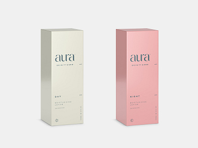 Aura Day and Night aura beauty box cosmetics creme day health lotion luxury night packaging skincare sophisticated