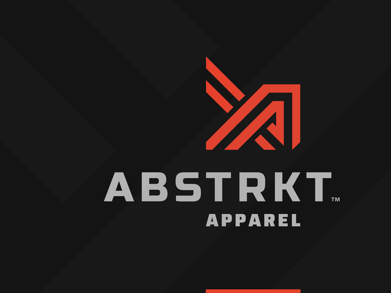 Abstrkt apparel crossfit fashion fitness initials lines logo monogram sports sportswear wear
