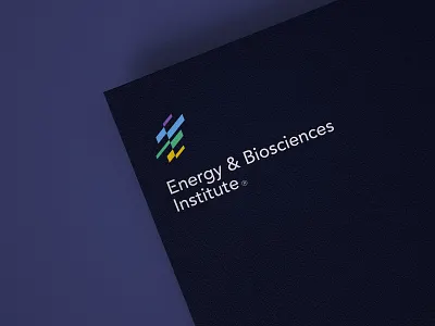 Enbis abstract bio colorful energy innovation institute logo research science technology