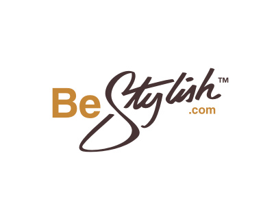 Be Stylish brown calligraphy custom fashion gold handwritten logo logotype script shoe style wear