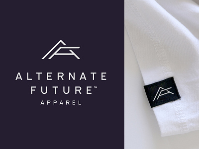 A F A apparel clothing fashion flag future logo monogram monoline shadow streetwear tag triangle urban wear youth