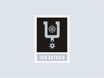 San Antonio Spurs ball basketball black gray logo nba sports spur stamp star