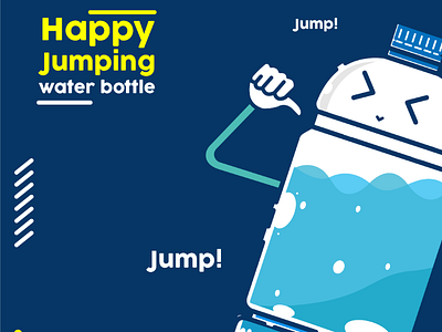 Happy Jumping Bottle