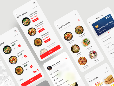 Food Ordering & Delivery UI Kit