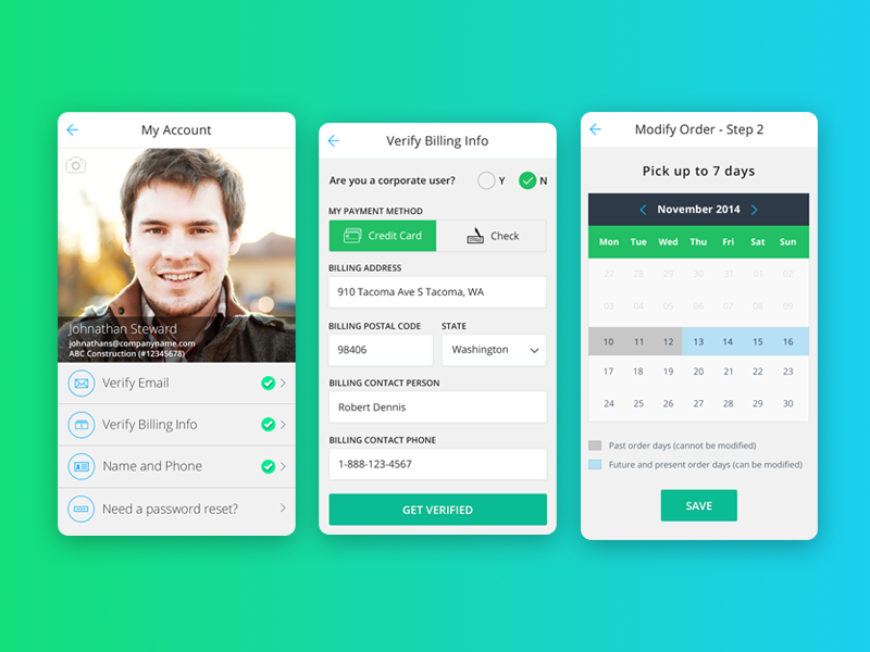 Extra Hands UI/UX by Buwaneka Ranatunge on Dribbble