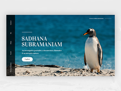 Shanu Subra Website Redesigning ceffectz design photography homepage graphic landing landingpage ui uiux ux web webdesign