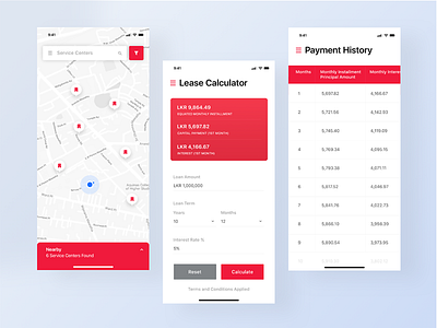 Finance Management App - Orient Finance app ceffectz clean design finance ios management app mobile sri lanka srilanka ui uiux ux