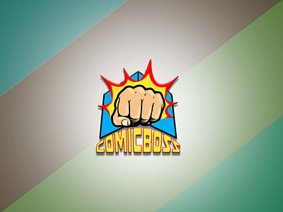 ComicBoss adobe illustrator adobephotoshop branding design illustration logo logo design mockup typography ui ux vector