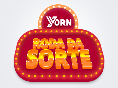 Yorn - Roda da Sorte (Wheel of Fortune) casino gambling lights photoshop slot machine vodafone wheel of fortune