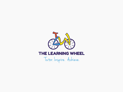 Logo design for The Learning Wheel bicycle bicycles colorful colors illustration learning logo logo design logodesign logos logotype wheelie wheels