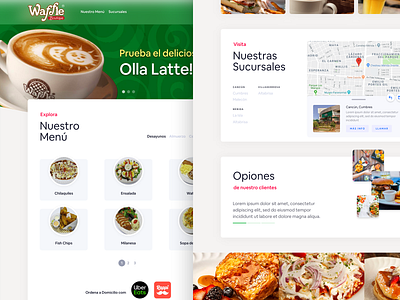 Restaurant Chain Website Design