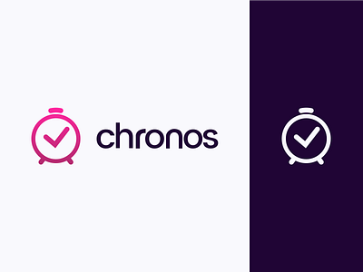 Chronos Updated Brand branding identity logo logodesign purple