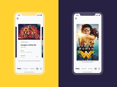 🎬🍿 Cinema Movies App UI 🎥