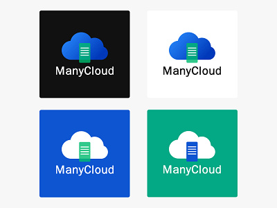 Cloud Storage Concept Logo