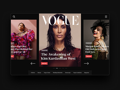 Vogue Magazine - Website