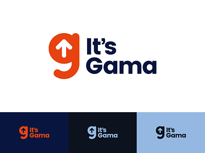It's Gama - Logo brand identity design logo