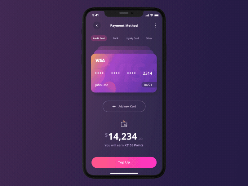 Crypto Wallet App By Zaur Miminoshvili On Dribbble