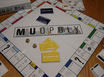MUopoly FINAL board game illustration illustrations marquette marquette university milwaukee monopoly wisconsin