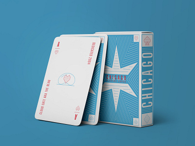 The Chicago Cards cards chicago chicago cards illustration playing cards vector