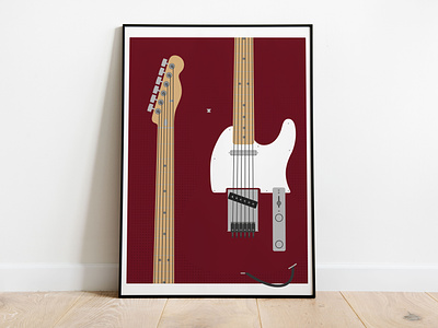 Stickermule Poster - Guitar