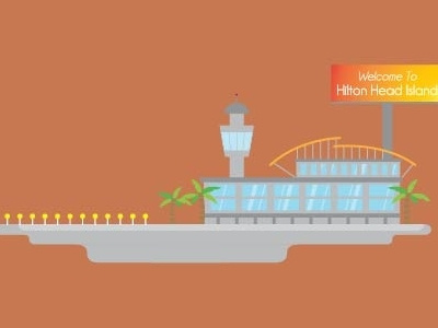 Airport - beginning of animation airport