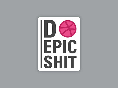 Dribble Means To Me do epic shit dribble sticker