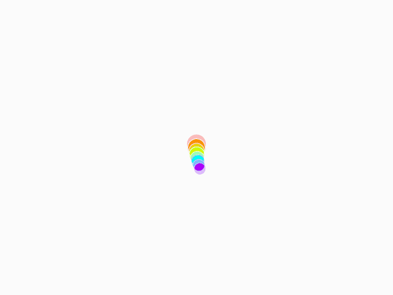 Rainbow Infinity animation branding button design illustration loader logo rainbow ui vector