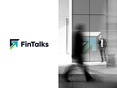 FinTalks 7span bitcoin branding crypto design finance logo money stockmarket