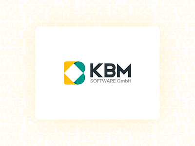 KBM - SOFTWARE GmbH 7span b b logo branding custom font design flat logo icon k k logo letter b letter k letter m logo logo concept logo exploration m m logo
