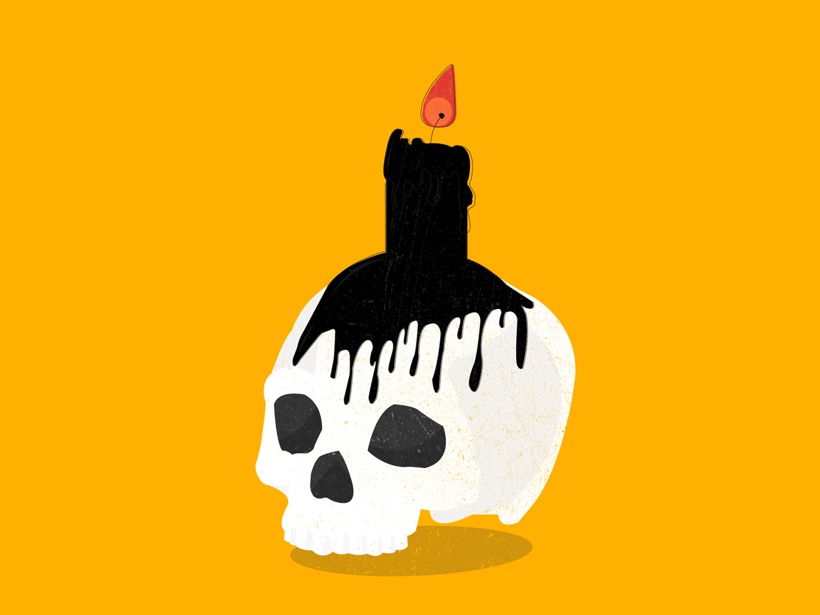 Halloween Skull illustration