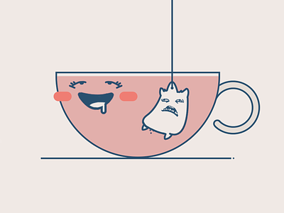 Thats the spot enjoy funny graphic illustration illustration design nsfw tea tea porn web