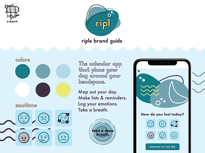 Ripl Brand Guide airship app branding design illustration logo mobile app ui user experience ux
