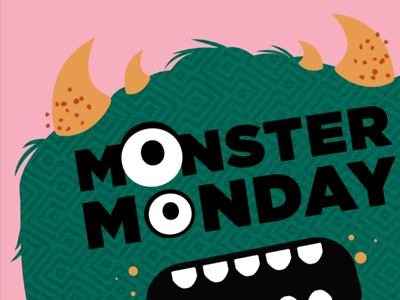 Monster Monday 2d adobe after effects after effects animation illustration monster motion graphics