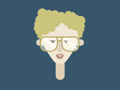 Dangit, Napoleon! 2d adobe after effects animation head rig illustration illustrator motion graphics napoleon dynamite