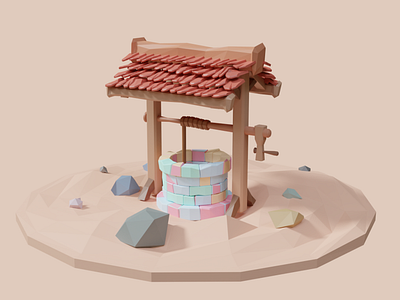 Well Low Poly