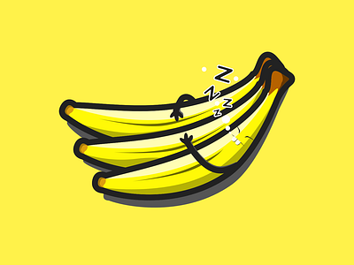 Banana animation banana design flat design illustration portfolio sketchapp