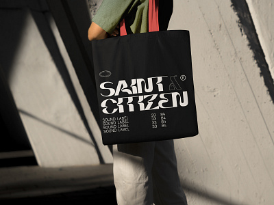 Saint & Citizen Records brand branding logo record label typography