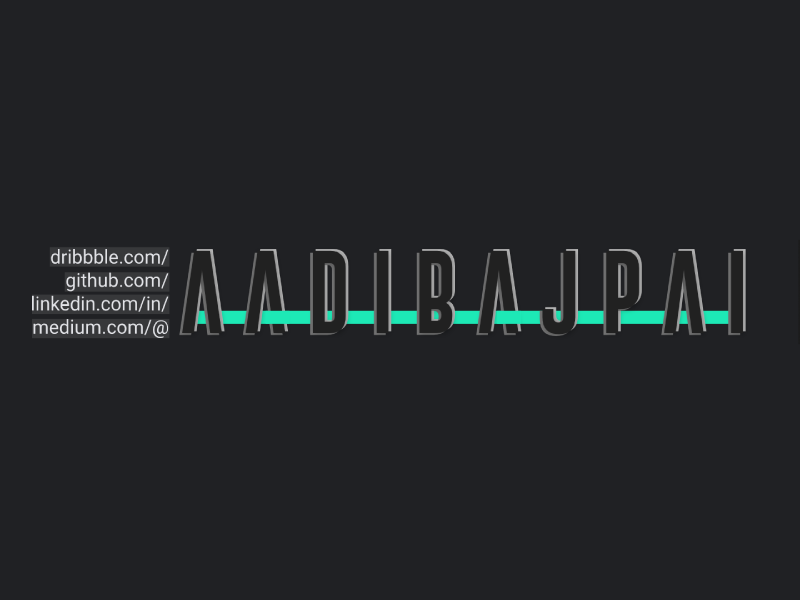 Links + Typography dribbble ui typography design