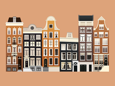 Amsterdam amsterdam building buildings canal channel city holland house mansion netherlands premises residence