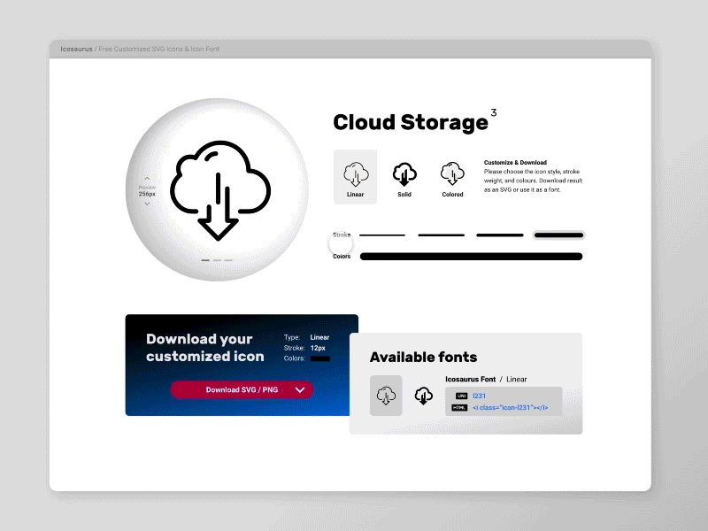 Customized icons SVG picker adobe xd auto animate cards design cards ui carousel interface interface design ui ui element ui elements ux web web design webdesign xd