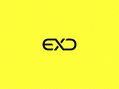EXD typography logo idea