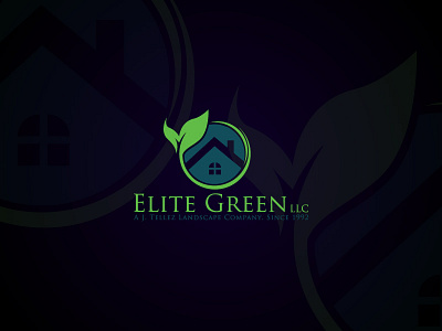Elite Green LLC Green House Company logo creative logo design graphic design logo design minimalist logo design