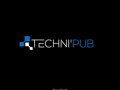 Tech/IT company logo design, winning design from freelancer.com